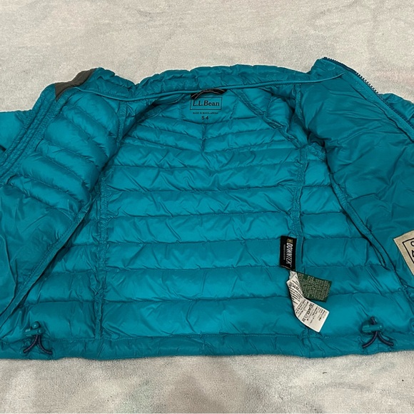 L.L. Bean Kids Teal Puffer Jacket - Picture 3 of 9